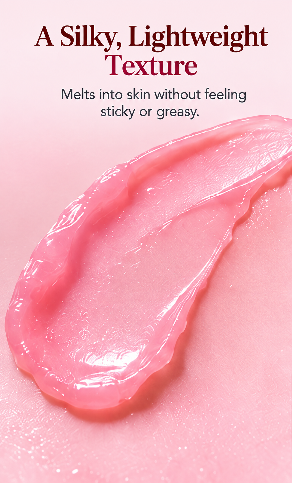 Pink balm texture